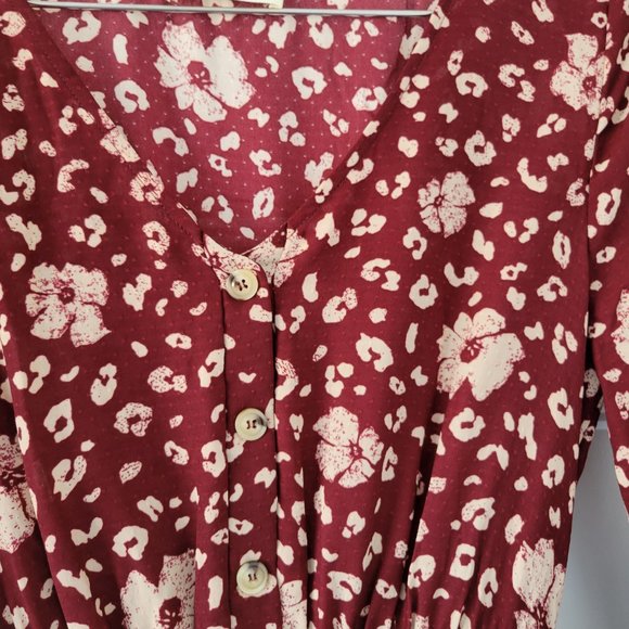 Button up midi dress - Picture 2 of 3